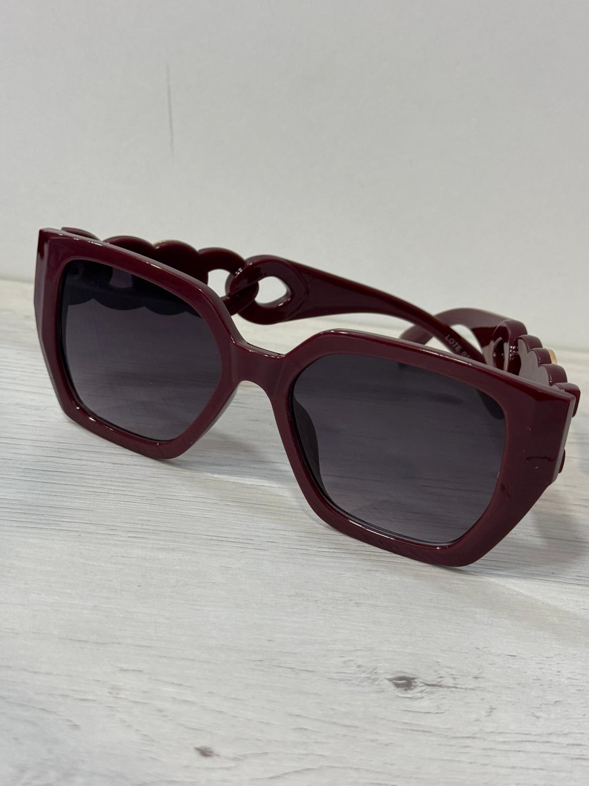Gafas NATI burdeo