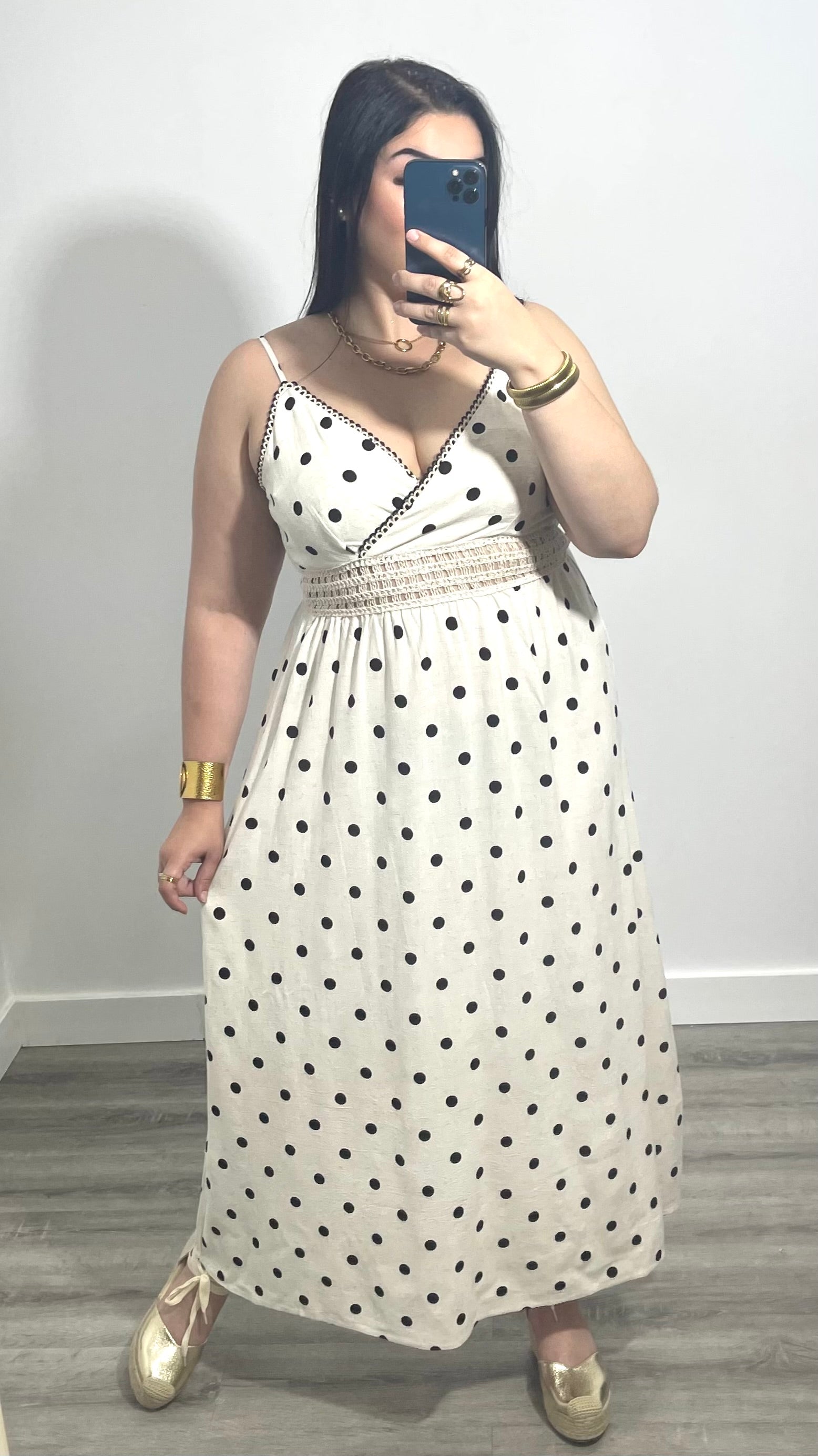 VESTIDO TOPITOS NEGRO