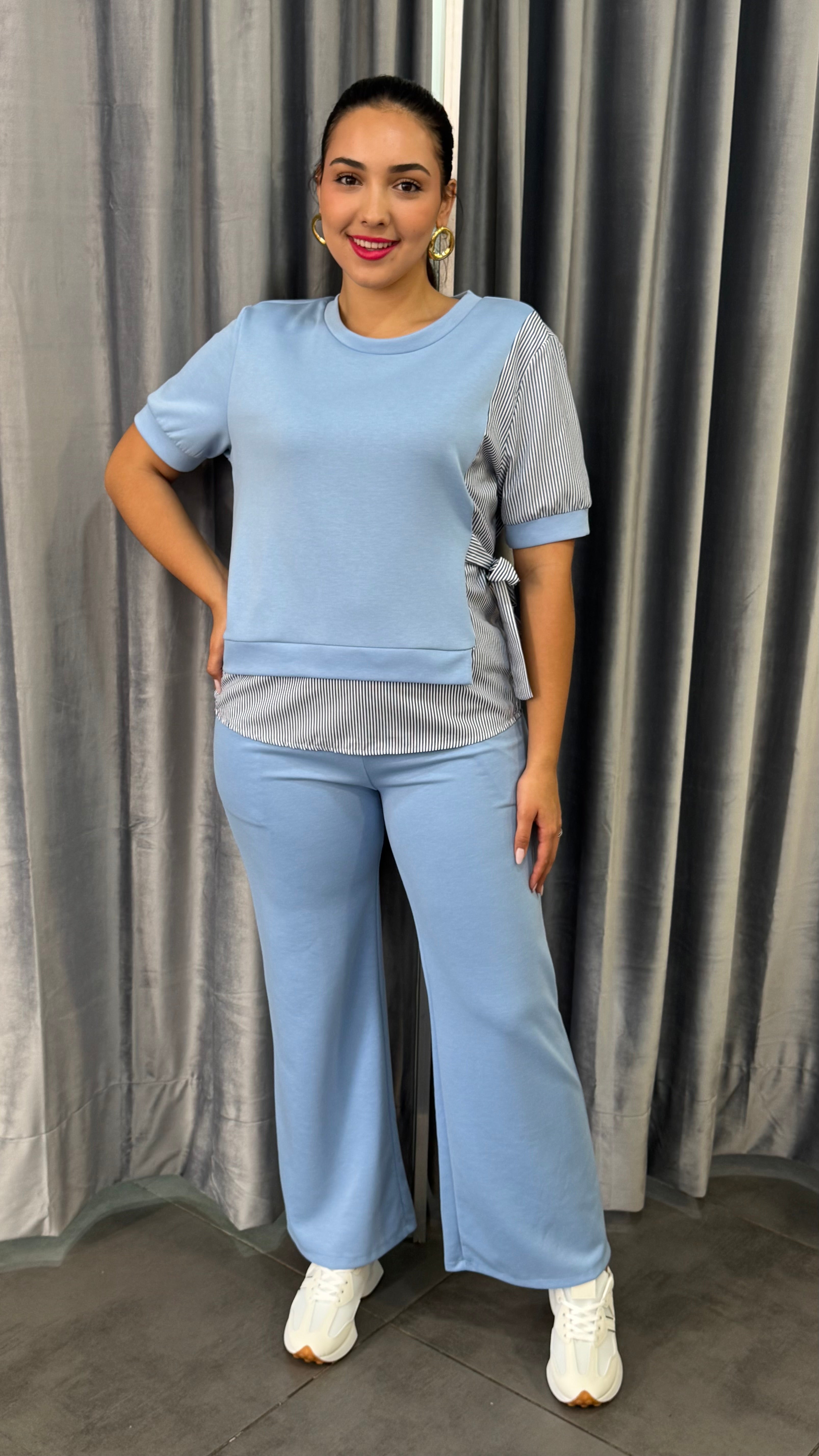 Conjunto LAZO CELESTE
