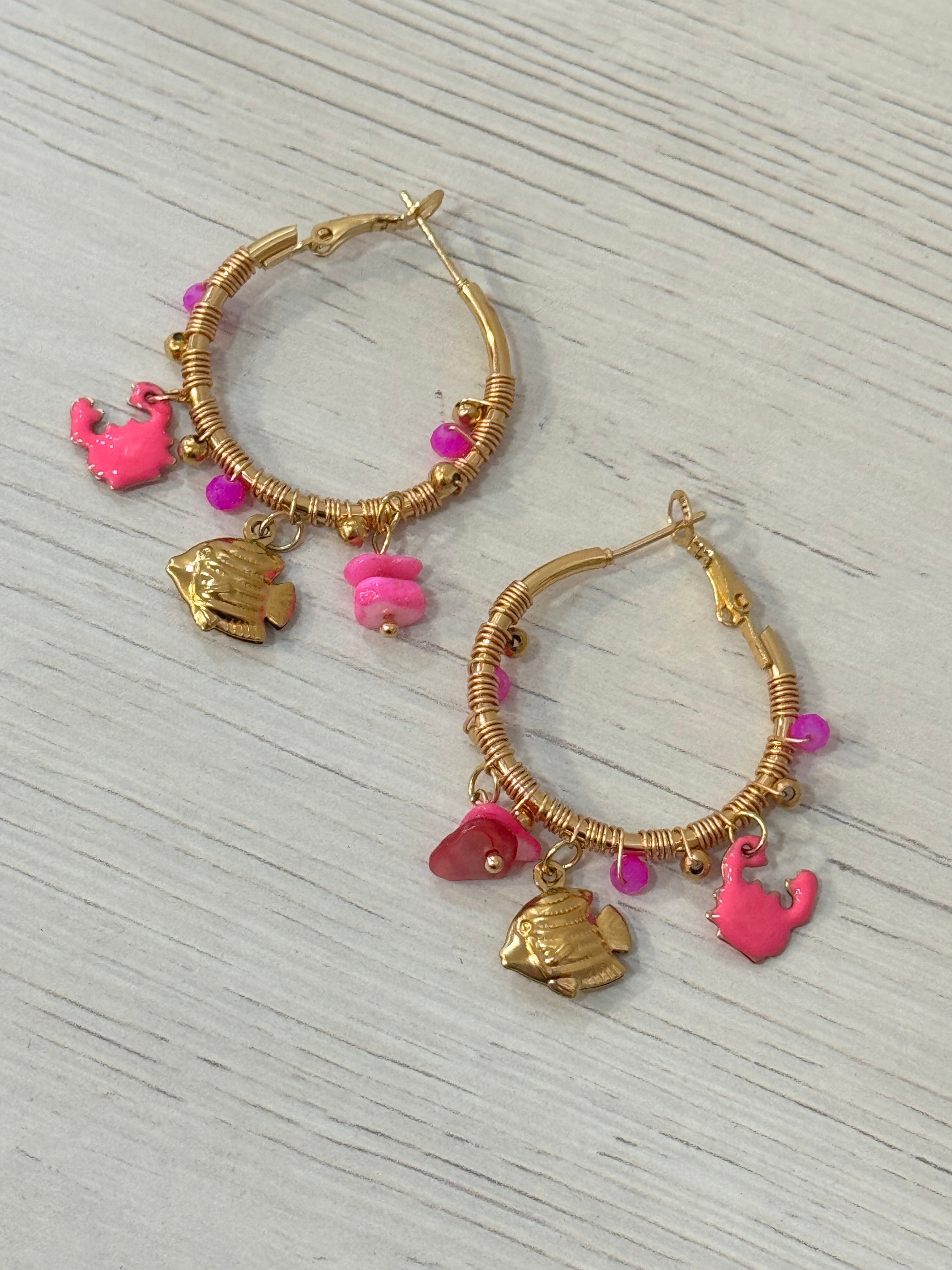 Argolla PEZ fucsia