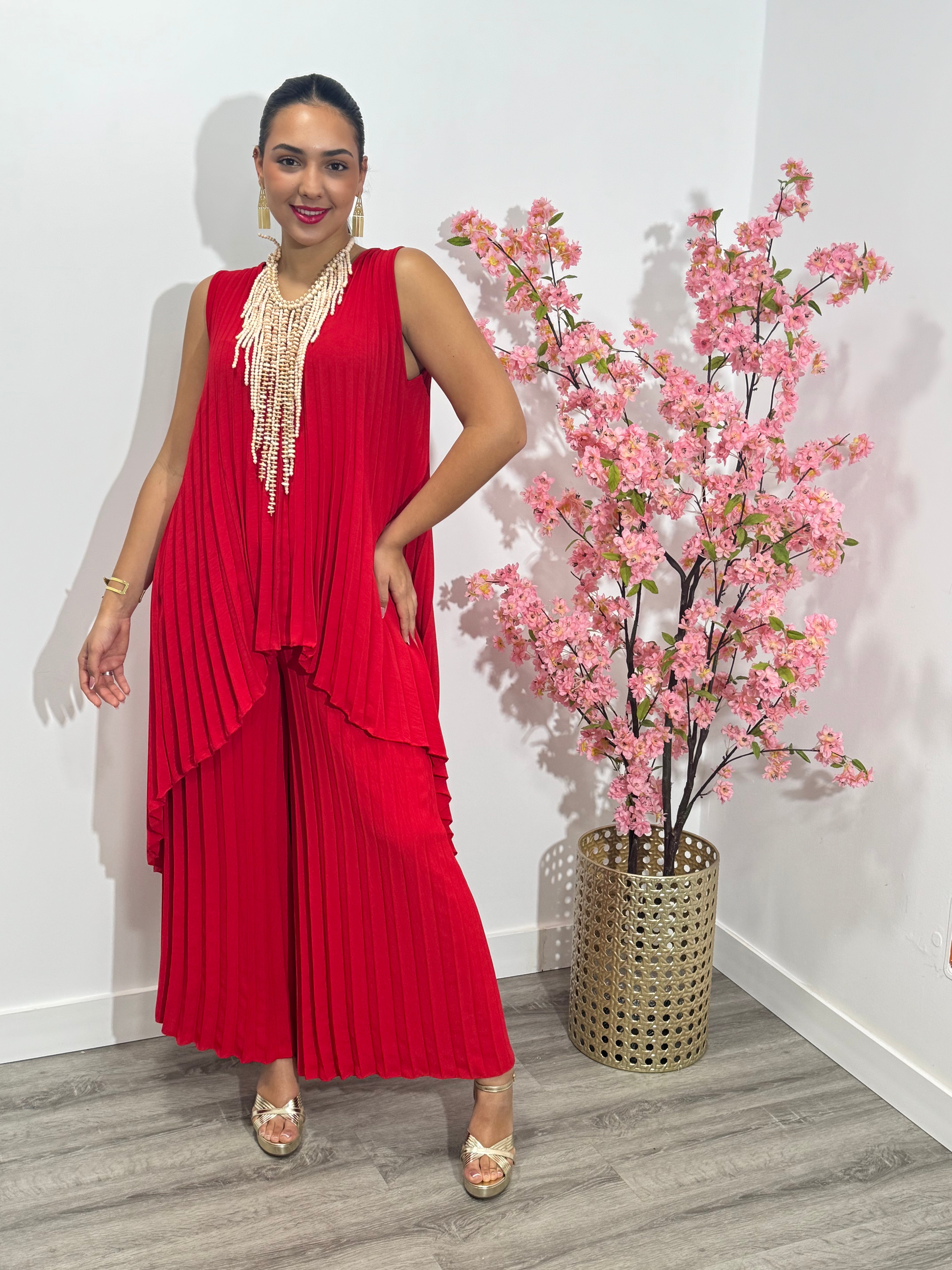 CONJUNTO CANDELA ROJO