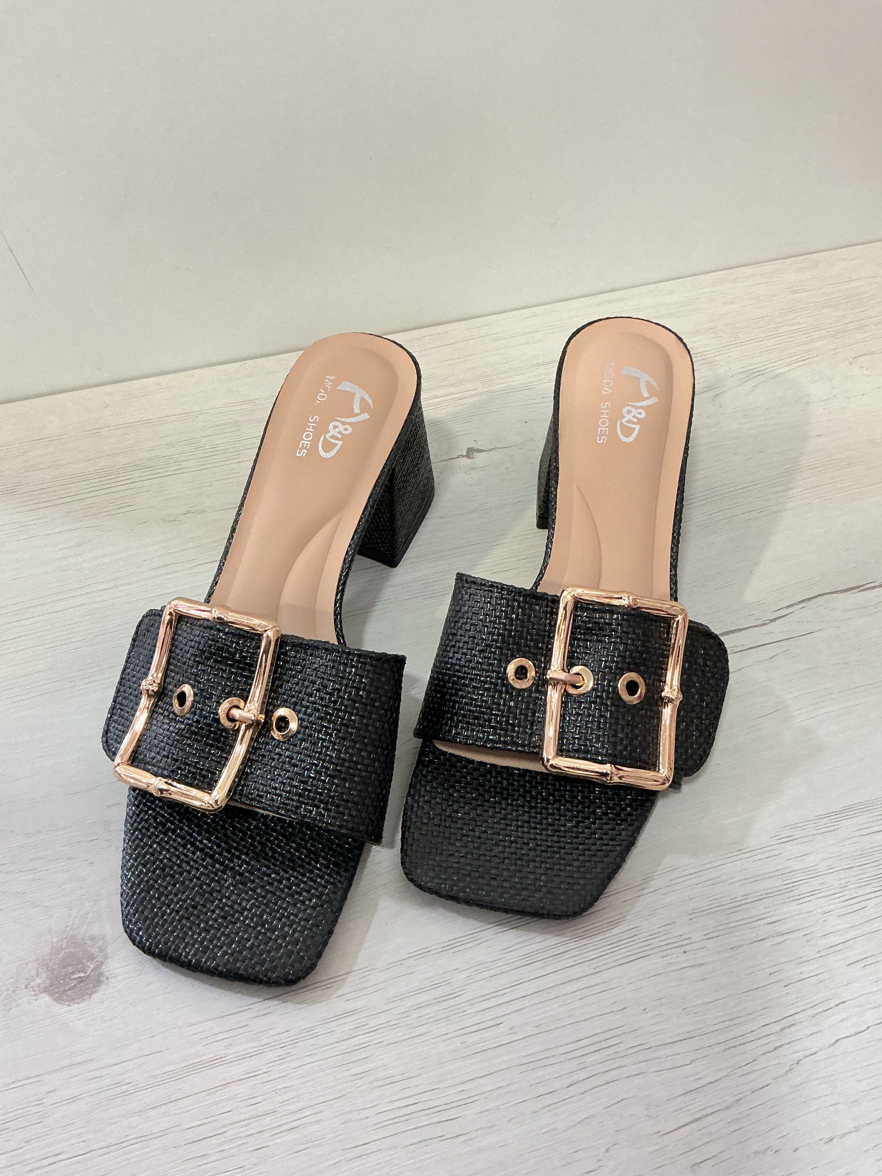 Sandalias OLIVIA negro