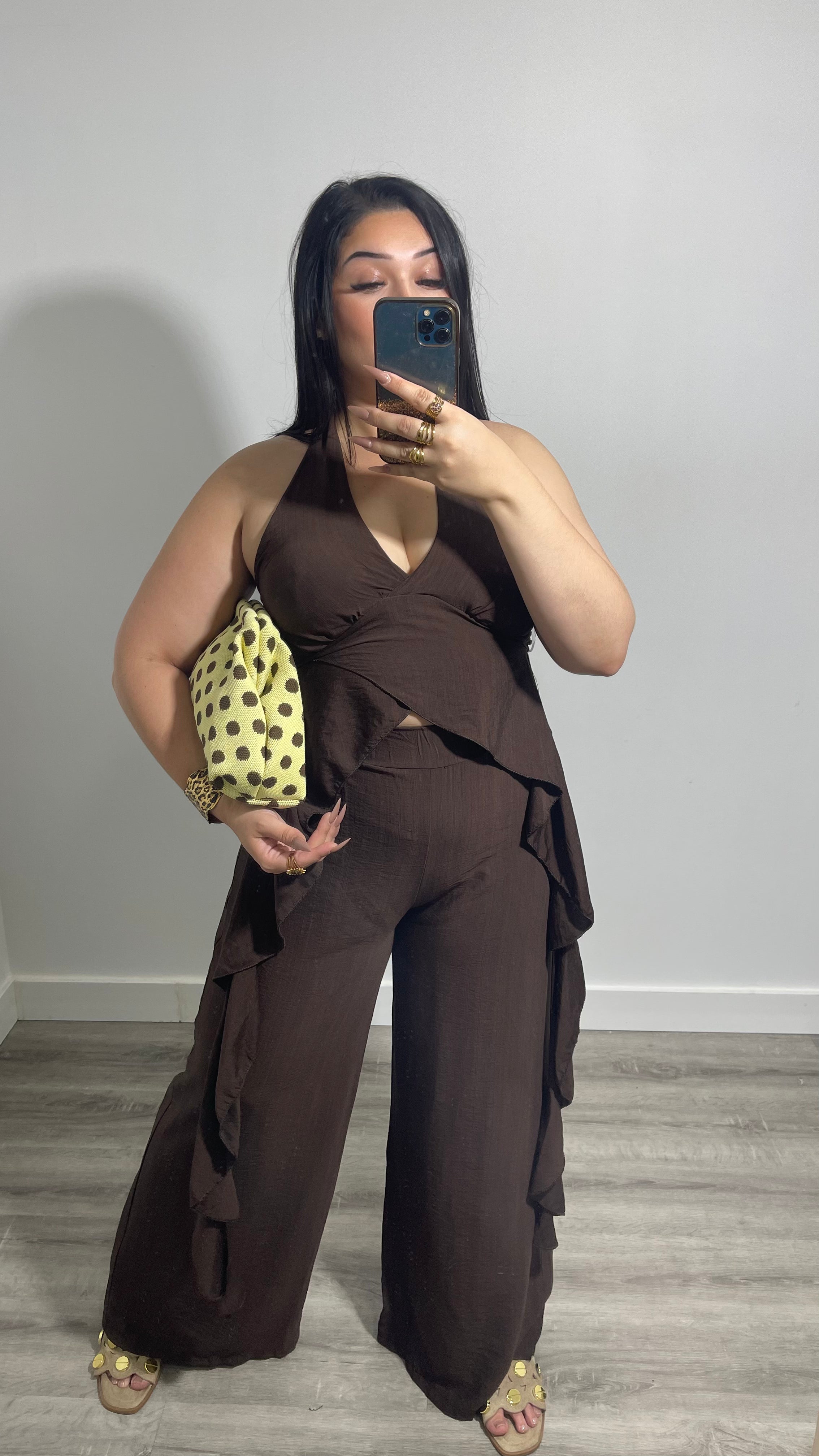 CONJUNTO ALEXA MARRÓN